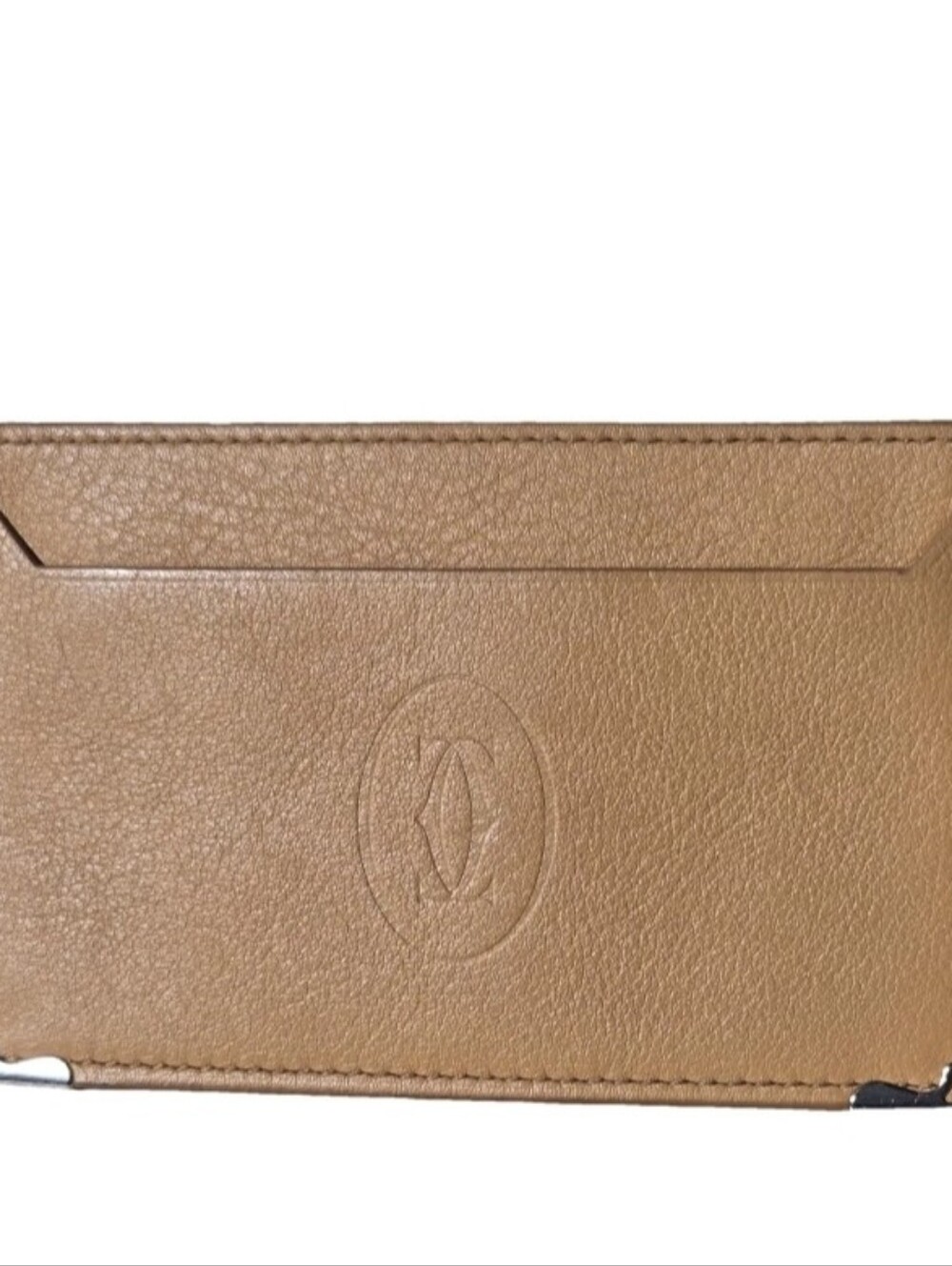 Cartier: Beige Cardholder (With Box and Receipt, Made in Italy)